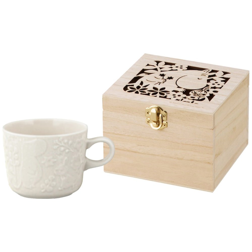 MOOMIN - (生誕 80周年 ) - 木箱入りマグ / クリーム